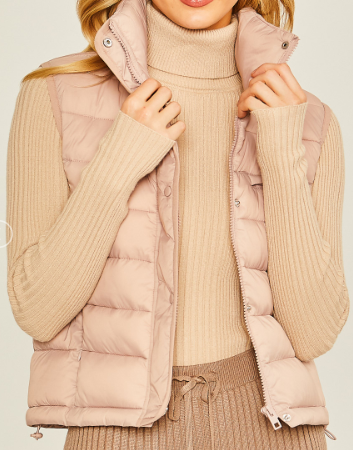 High Neck Vest - Multiple Colors