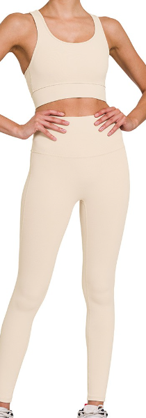 SET/ TANK TOP & LEGGINGS - Multiple Colors