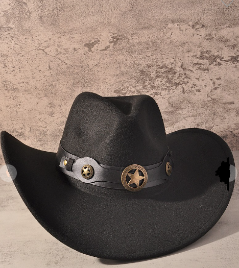 Cowboy Hat with Belt Buckle