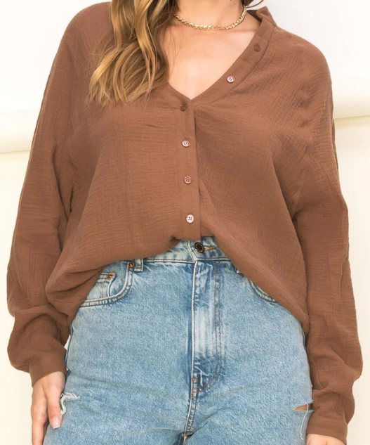 LONG-SLEEVE TOP