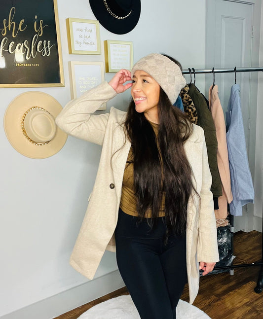 Tailored Detail JQ Fleece Coat- Multiple Colors