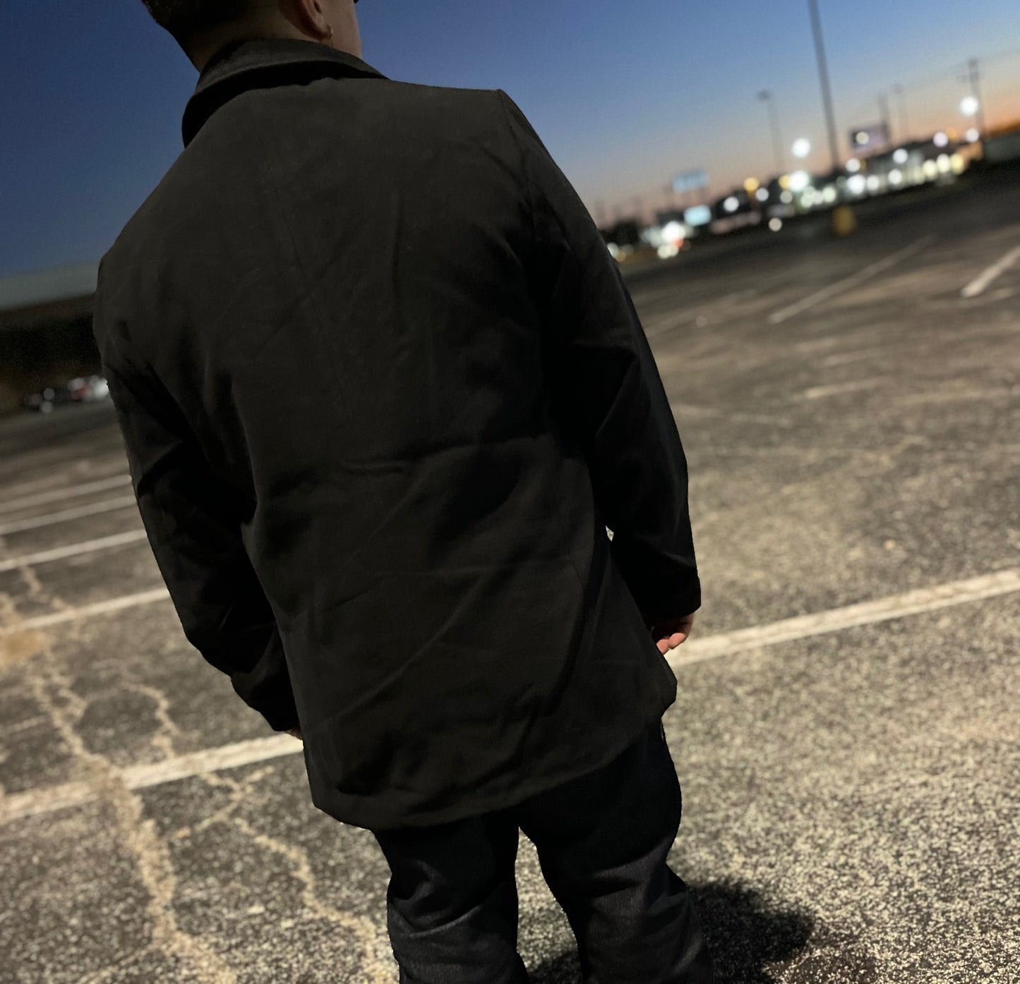 Single Breasted Men's Coat