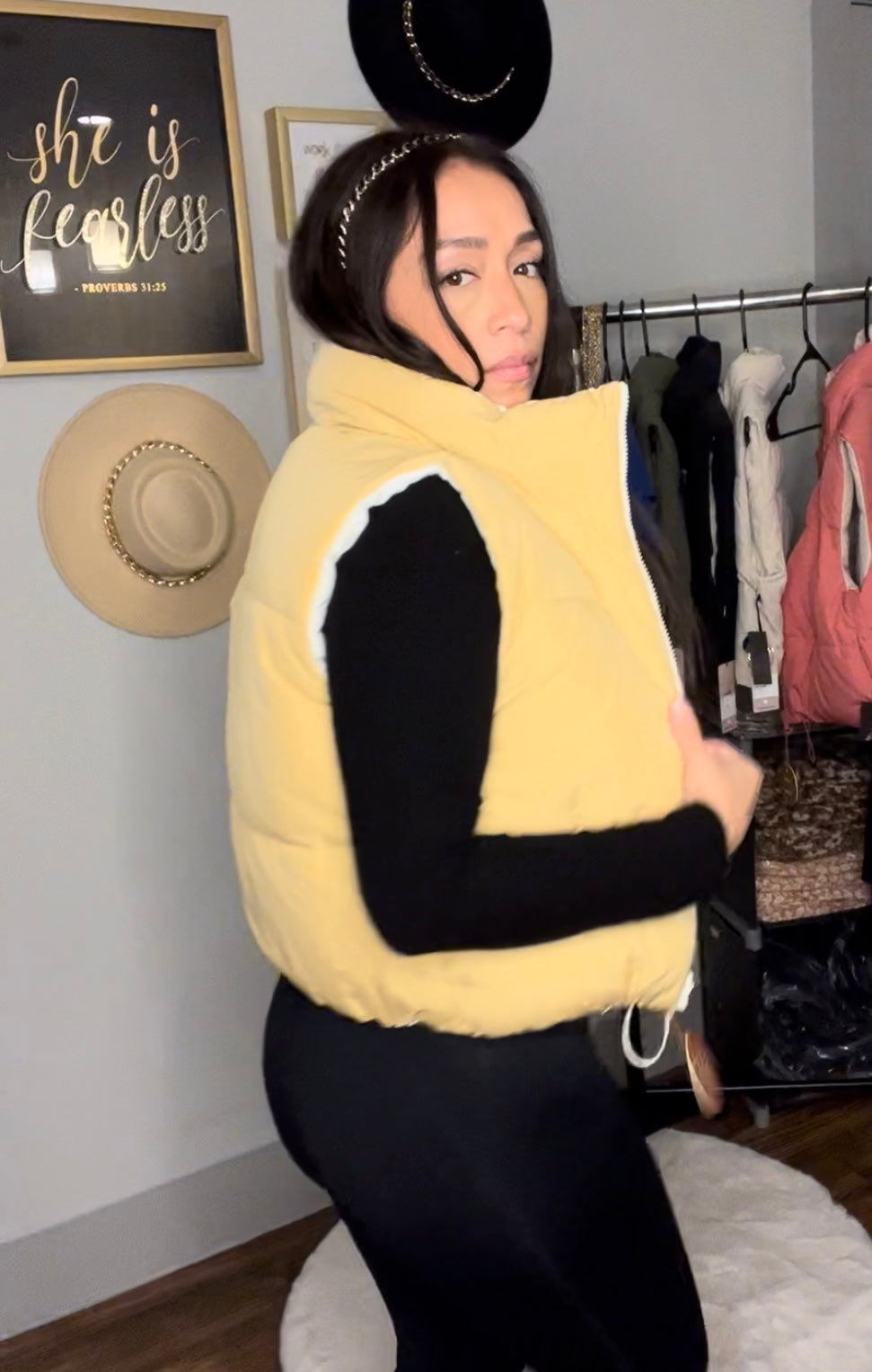 Woven Reversible Vest