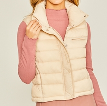 High Neck Vest - Multiple Colors