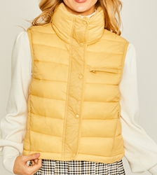 High Neck Vest - Multiple Colors