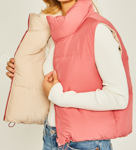 Woven Reversible Vest