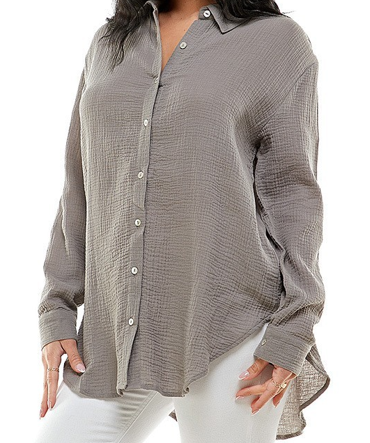 Button-Down Shirt - Multiple Colors