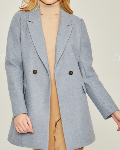 Tailored Detail JQ Fleece Coat- Multiple Colors