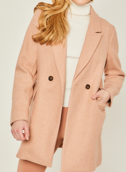 Tailored Detail JQ Fleece Coat- Multiple Colors