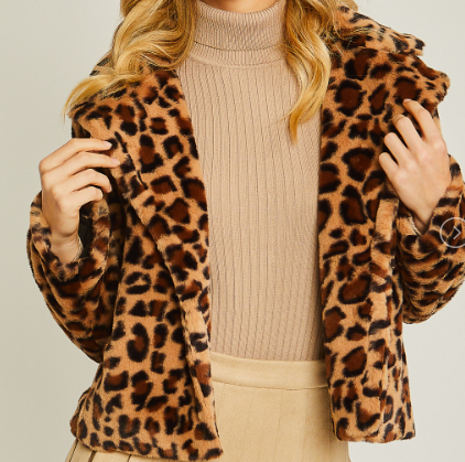 Leopard Print Jacket