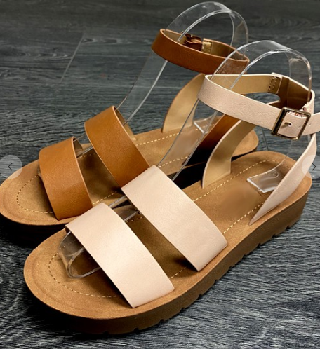 Women's Two Band Sandals