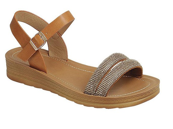 Casual Ankle Strap Flat Sandals