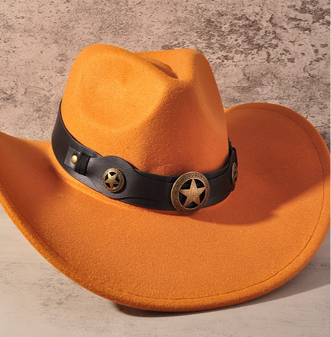 Cowboy Hat with Belt Buckle