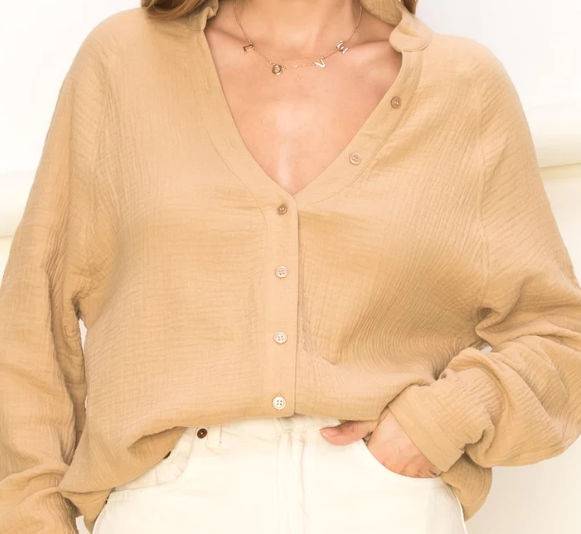 LONG-SLEEVE TOP