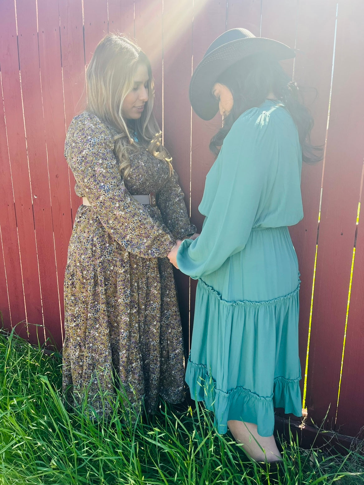 Womens Floral Ruffle Dress